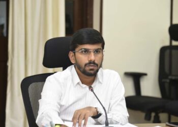Collector O Anand review AMRUT works in Anantapur