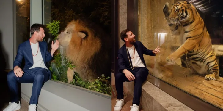 Lionel Messi Creates Special Memories With Wildlife in India