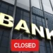 Customers outside a public sector bank during nationwide banks strike