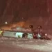 Bombardier Challenger 650 jet crash at Bangor International Airport Maine