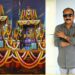 Atloory Narayana Rao donates chariot at Mopidevi temple
