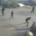 west bank atrocity caught on video as masked israeli settlers brutally attack deaf elderly man basim saleh yasin.