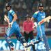 virat kohli leads india close to win as team india dominates the chase against new zealand in the first odi at vadodara.
