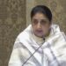 Sunetra Pawar taking oath as Maharashtra Deputy Chief Minister