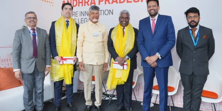 Chandrababu Naidu at Davos