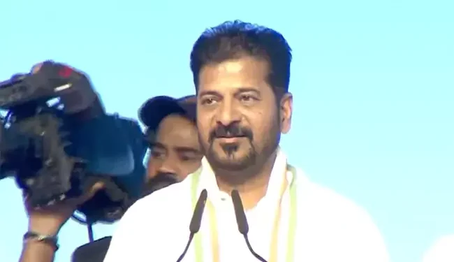 CM Revanth Reddy addressing Telangana municipal development and BRS criticism