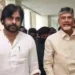 Chandrababu Naidu and Pawan Kalyan meeting over Tirupati laddu issue