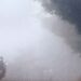 Dense fog covering roads and fields in Nellore district