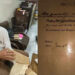 Sehore family documents showing 1917 British loan repayment demand