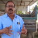 Goru Muniratnam Reddy collecting nails in Tumbavaripalli, Chittoor