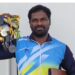 Moulaali Saab Anantapur national athlete running on track