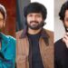 Anil Ravipudi with Victory Venkatesh and Nandamuri Kalyan Ram on set of 2027 movie