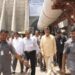 Chandrababu Naidu launching Veligonda feeder canal works in Markapuram
