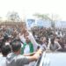 YS Jagan visiting Ibrahimpatnam amid crowd