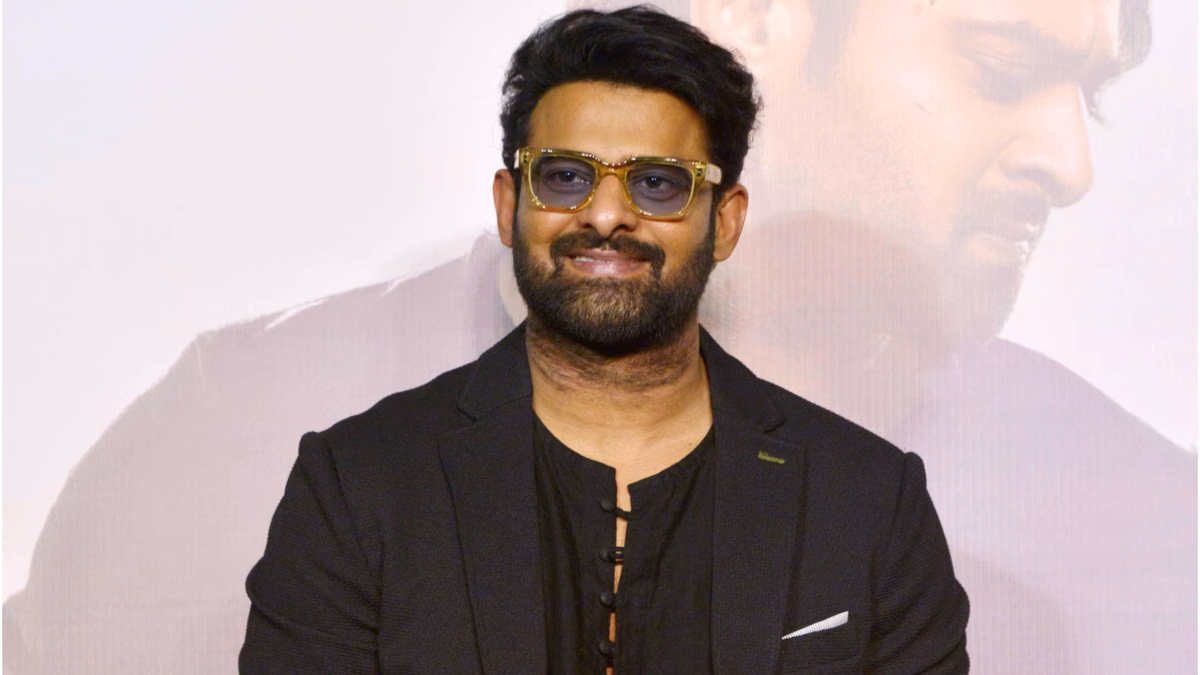 Prabhas during Fauji movie shooting schedule