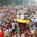 Indian farmers protesting against US-India trade deal