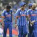 India celebrate victory against USA in T20 World Cup 2026 match