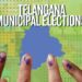 Telangana municipal election candidates filing nominations