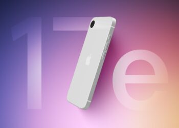Apple iPhone 17e with Dynamic Island in Black, White, and Lavender