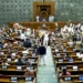 lok sabha adopts motion of thanks without pm modi speech