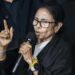 Mamata Banerjee protests SIR voter roll revisions in India