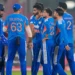 Team India players discussing playing XI changes before Zimbabwe match