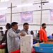 Officials counting votes in Telangana municipal elections 2026