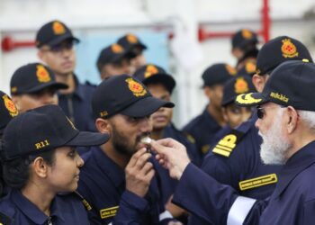 PM Modi celebrated Diwali with sailors onboard INS Vikrant