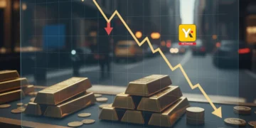 gold price declines