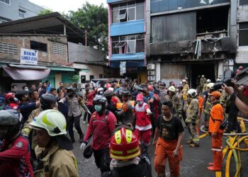 Fire in Indonesia