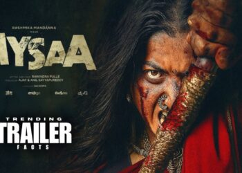 Rashmika Mysaa First Glimpse: Actress in Intense Revenge Role