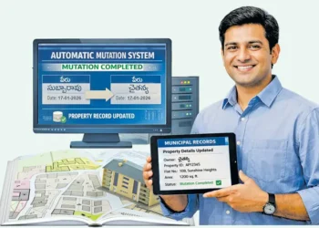 andhra pradesh’s automatic mutation system enables same-day registration and mutation, ending delays and illegal charges.