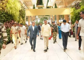 Chandrababu Naidu meeting central ministers in Delhi