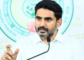 Education Minister Nara Lokesh announcing AP junior college vacancies