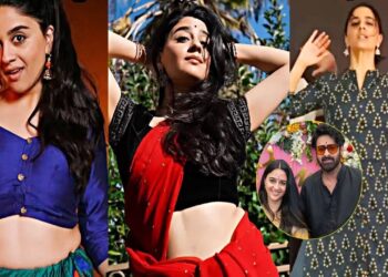 Imanvi debut actress creating buzz before Fauji release