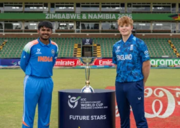 India Under-19 team ahead of World Cup final against England