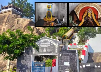 Kailasagiri Temple hill shrine near Nallapadu Guntur