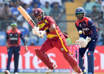 West Indies vs Nepal T20 World Cup match