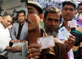 Tarique Rahman campaigning for Bangladesh General Elections 2026
